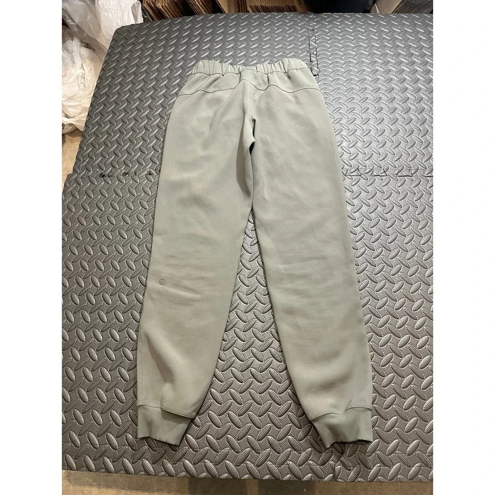 Lululemon On The Fly Jogger Green Gray Athletic Pants Womens Size 2 LW5BZDS